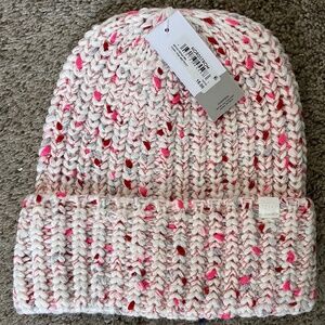Pink & Silver-Flecked Nordstrom Winter Hat